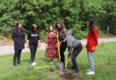 Млади творци засадиха дърво в Кенана