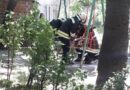 Момче се заклещи на хасковска люлка, пожарникари го спасиха